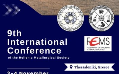 9th International Conference of the Hellenic Metallurgical Society (HMS)