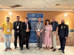 6 men's and 1 women standing