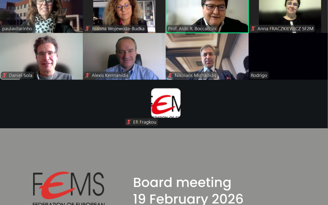 FEMS Board Holds First Meeting of 2026 Under the Presidency of Prof. Paula Vilarinho