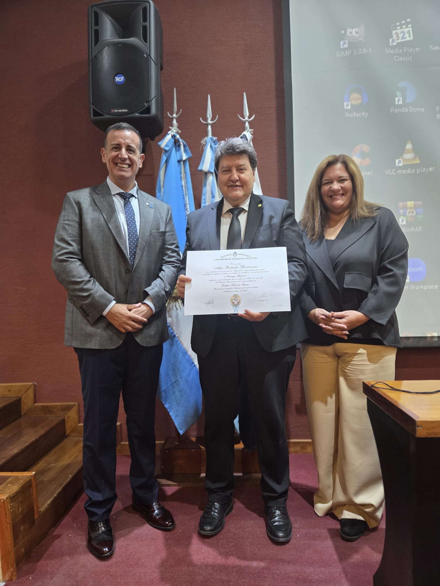 Aldo Doctor Honoris Causa Aldo Boccaccini receives Doctor Honoris Causa