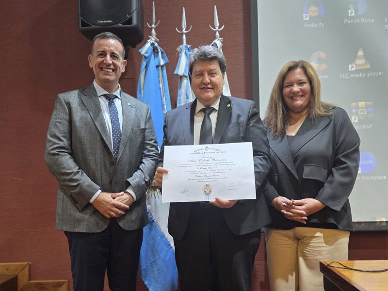 Prof. Aldo R. Boccaccini Receives Doctor Honoris Causa from Universidad Nacional de Cuyo