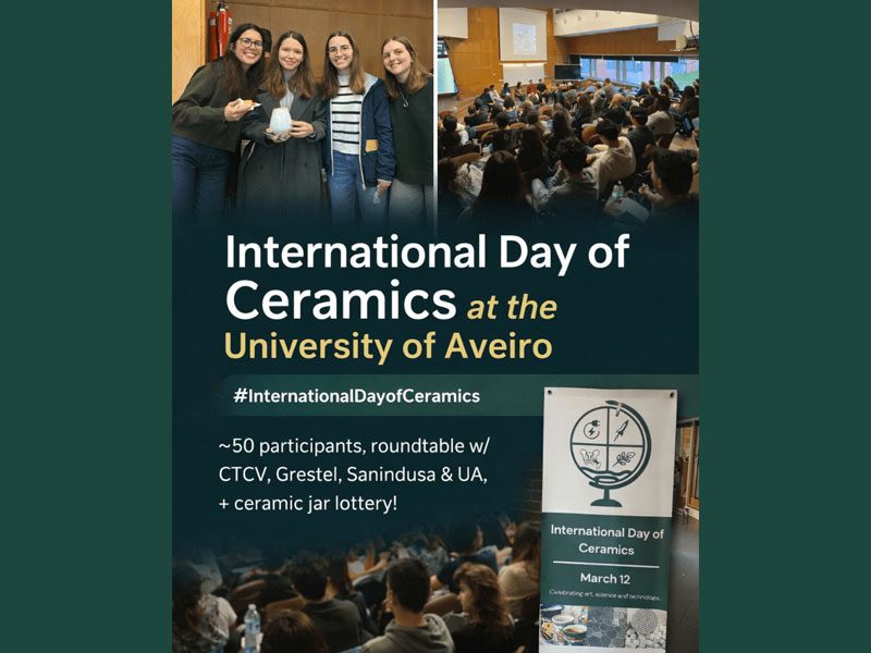 International Day of Ceramics Celebrated in Portugal by the Materials Community