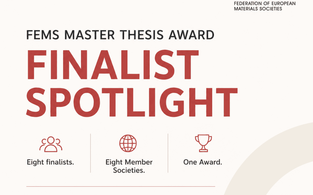 FEMS Master Thesis Award 2026 final