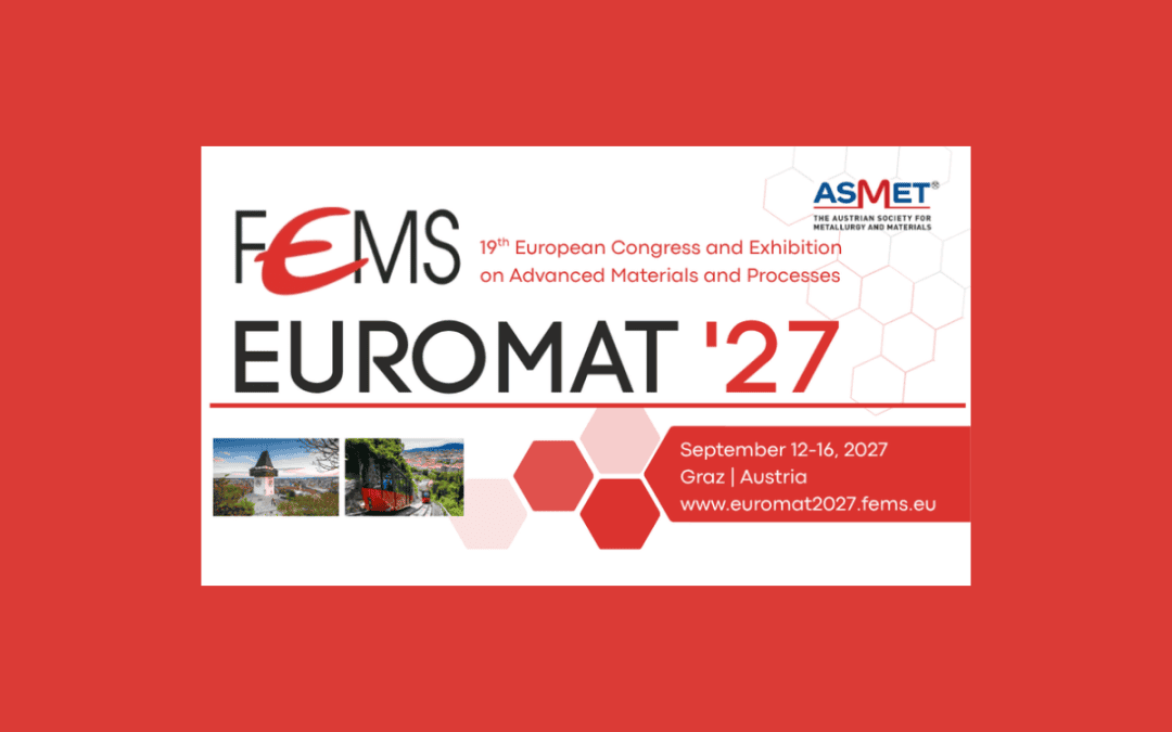 Abtract submission is now open for FEMS EUROMAT 2027