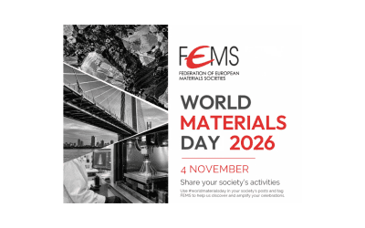 World Materials Day 2026: Share Your Society’s Activities